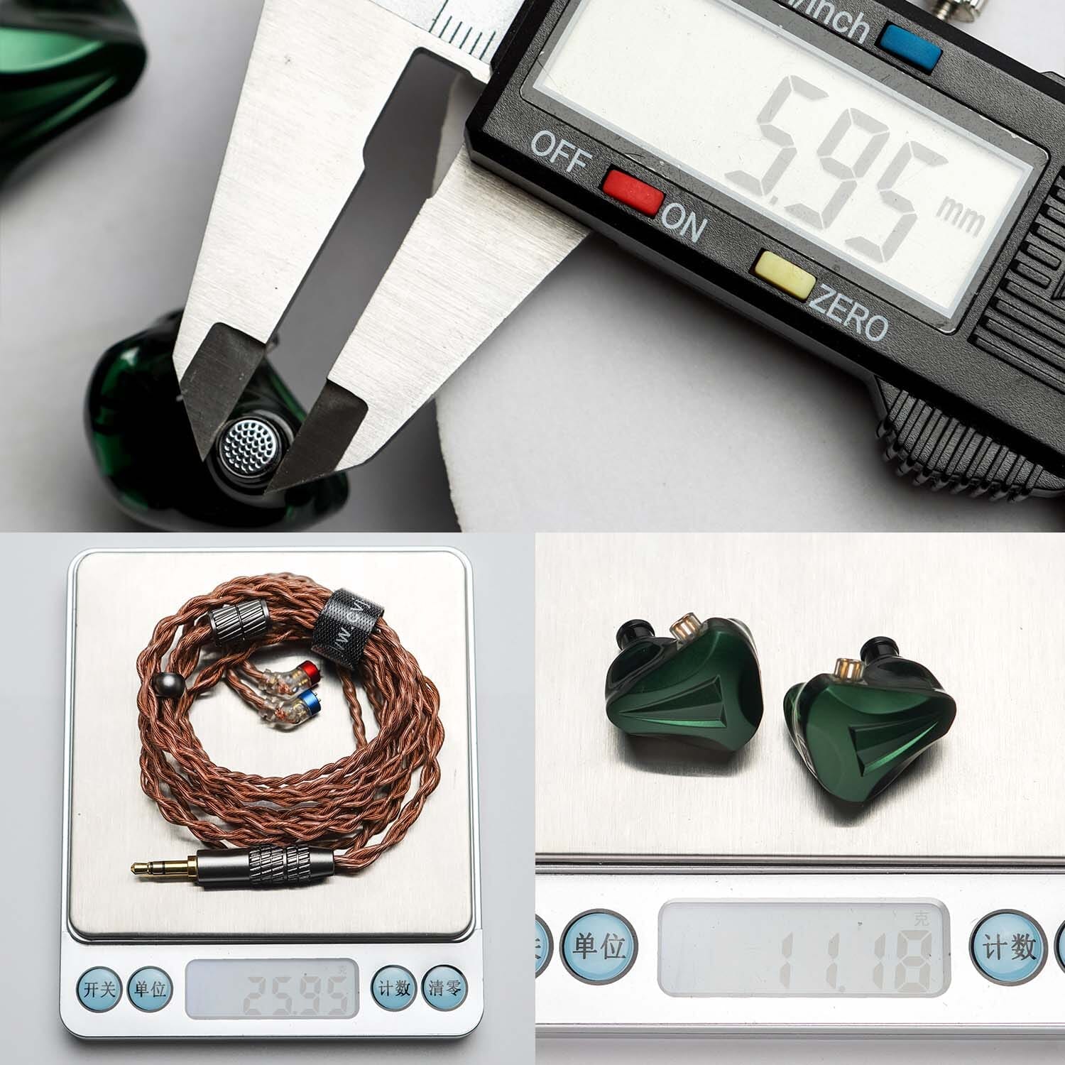 CVJ Freedom 1DD + 4 BA In-Ear Monitors IEMs HiFiGo 