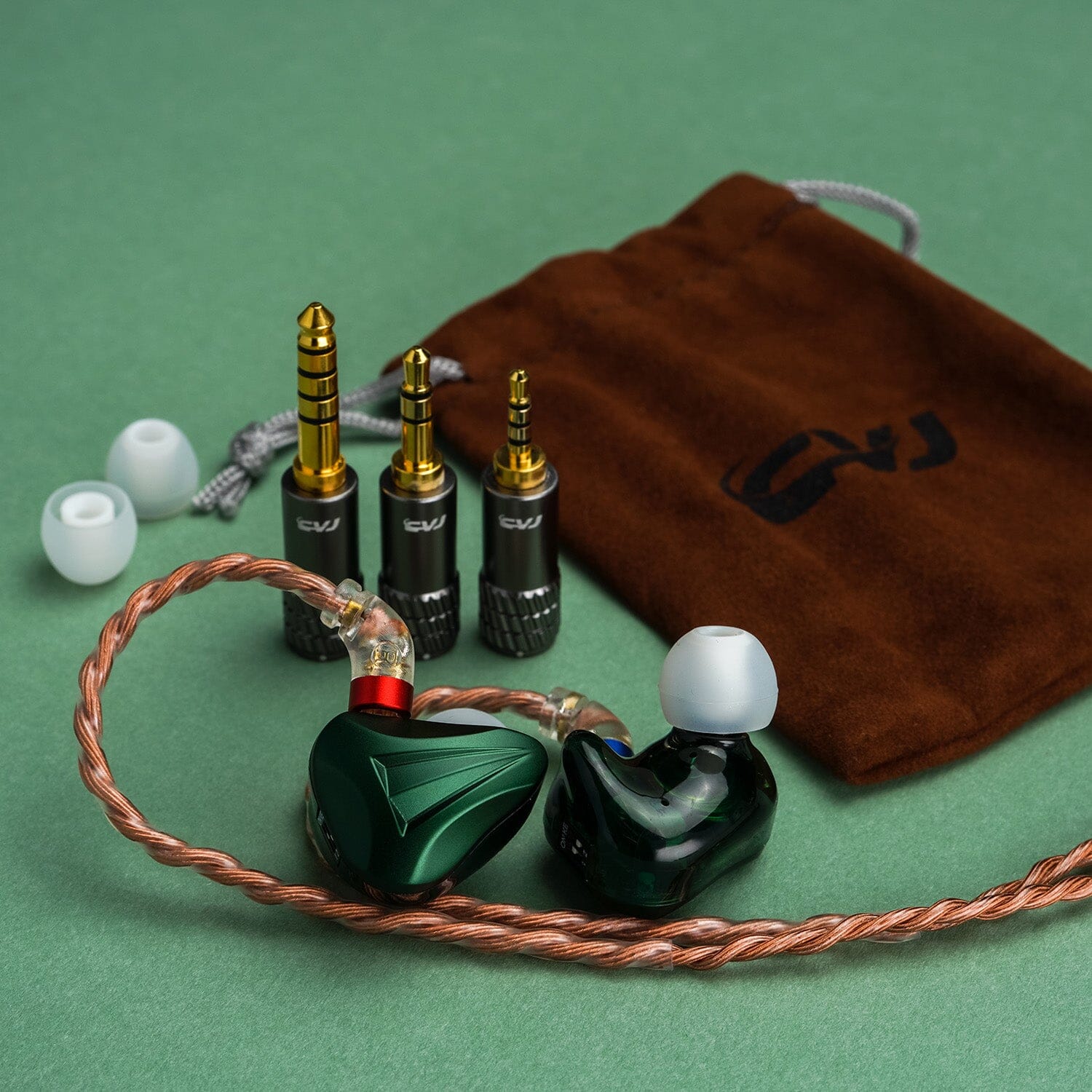 CVJ Freedom 1DD + 4 BA In-Ear Monitors IEMs HiFiGo 