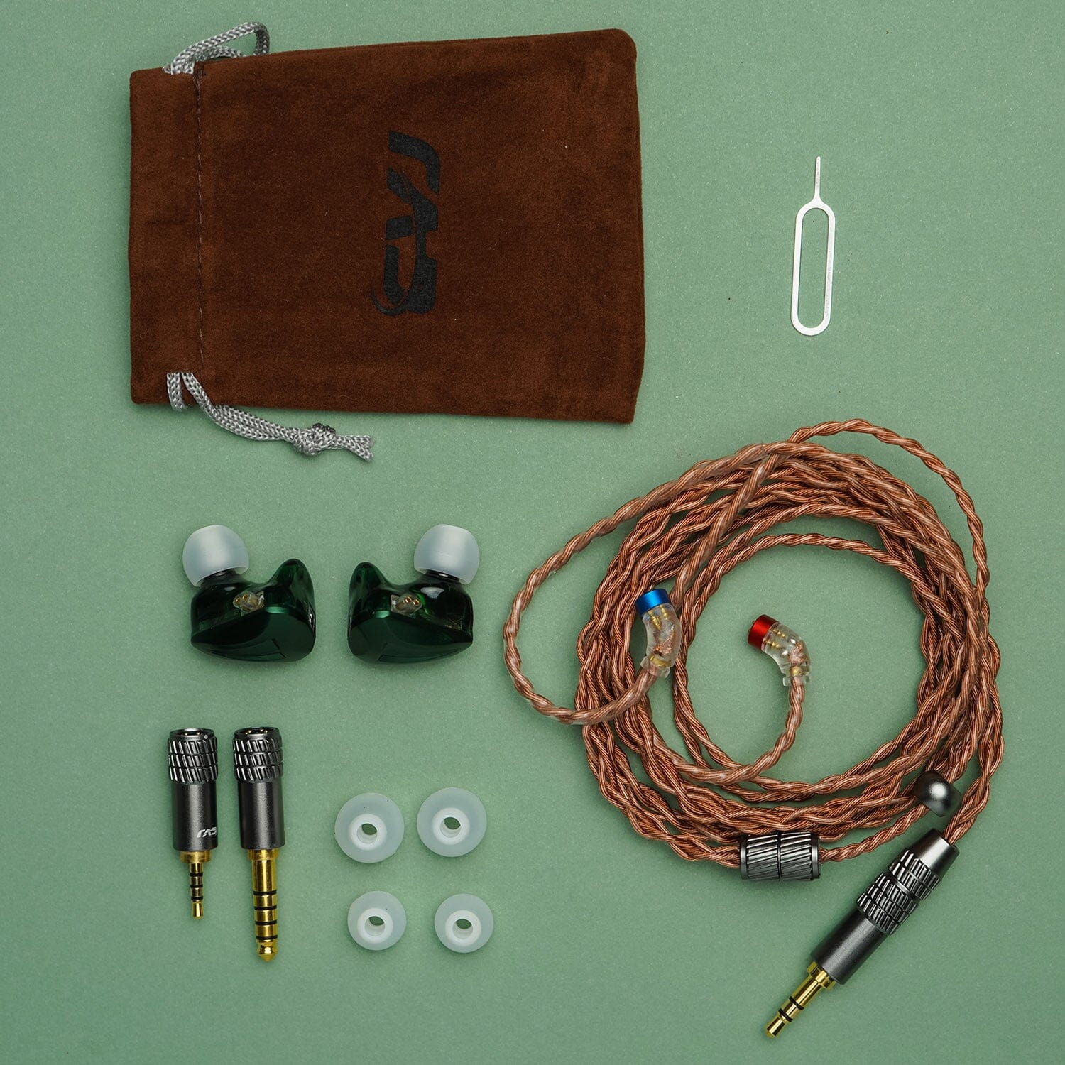 CVJ Freedom 1DD + 4 BA In-Ear Monitors IEMs HiFiGo 