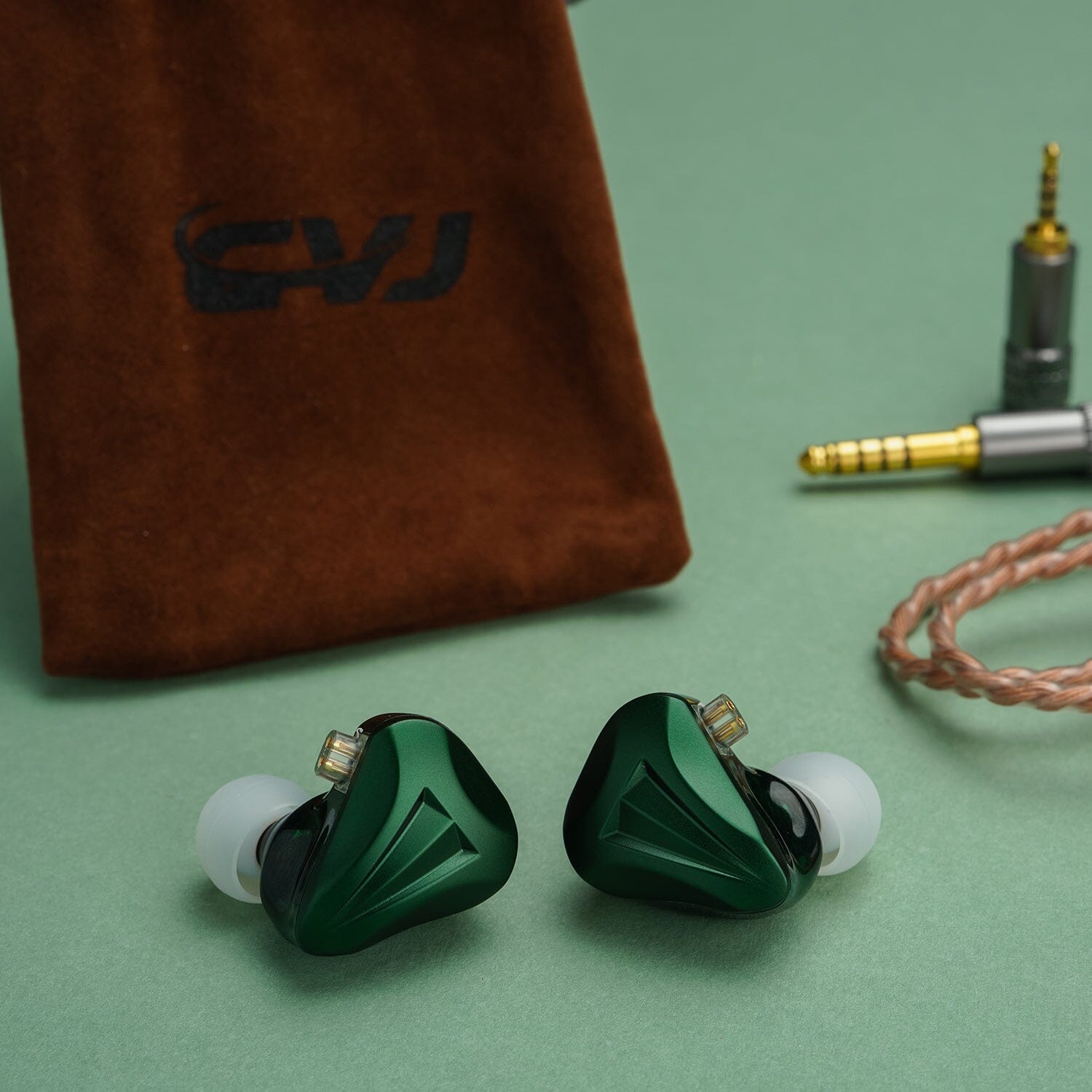 CVJ Freedom 1DD + 4 BA In-Ear Monitors IEMs HiFiGo 