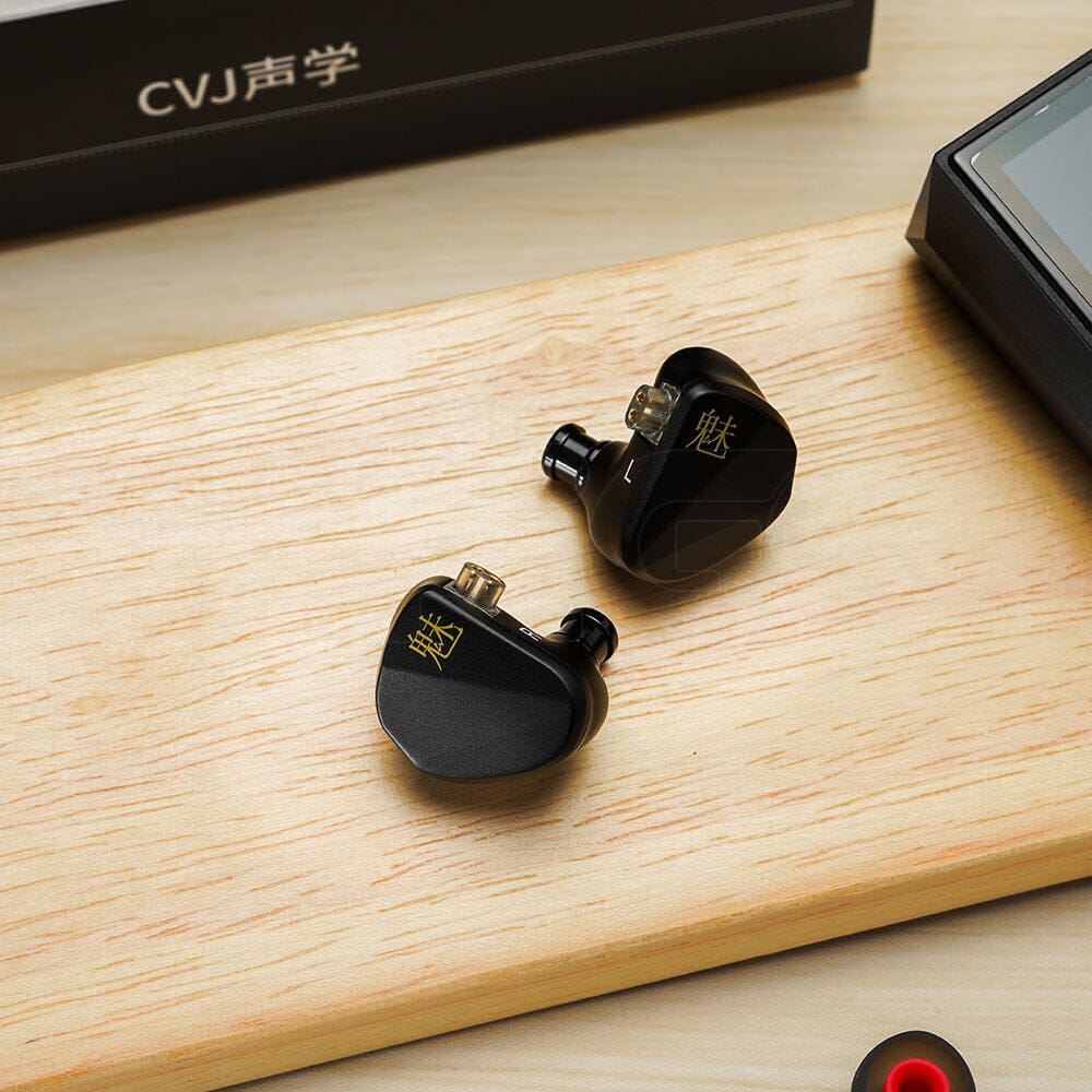 CVJ Mei 1DD + 2BA Knowles Balanced Armature Hybrid In-Ear Earphone Earphone HiFiGo 