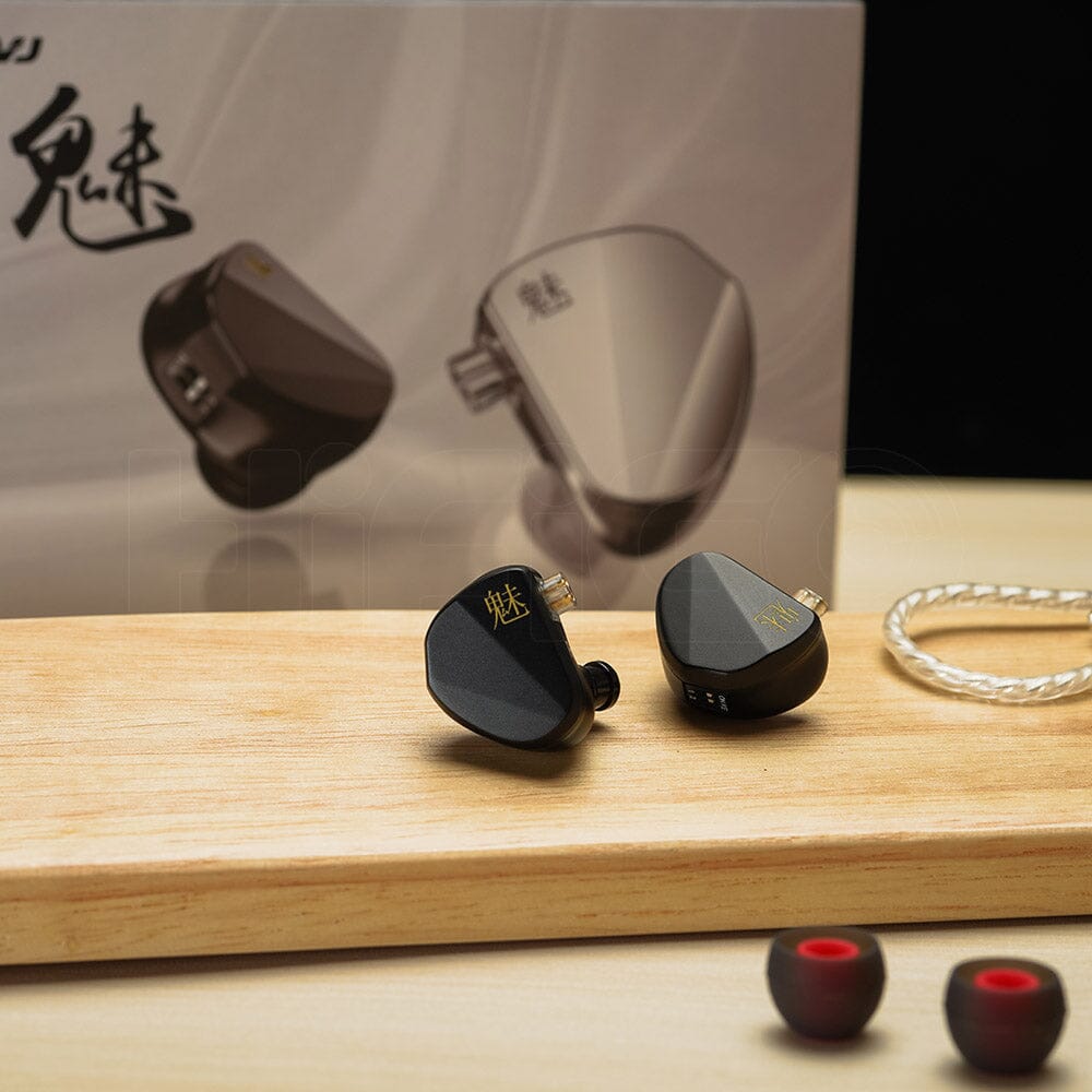 CVJ Mei 1DD + 2BA Knowles Balanced Armature Hybrid In-Ear Earphone Earphone HiFiGo 