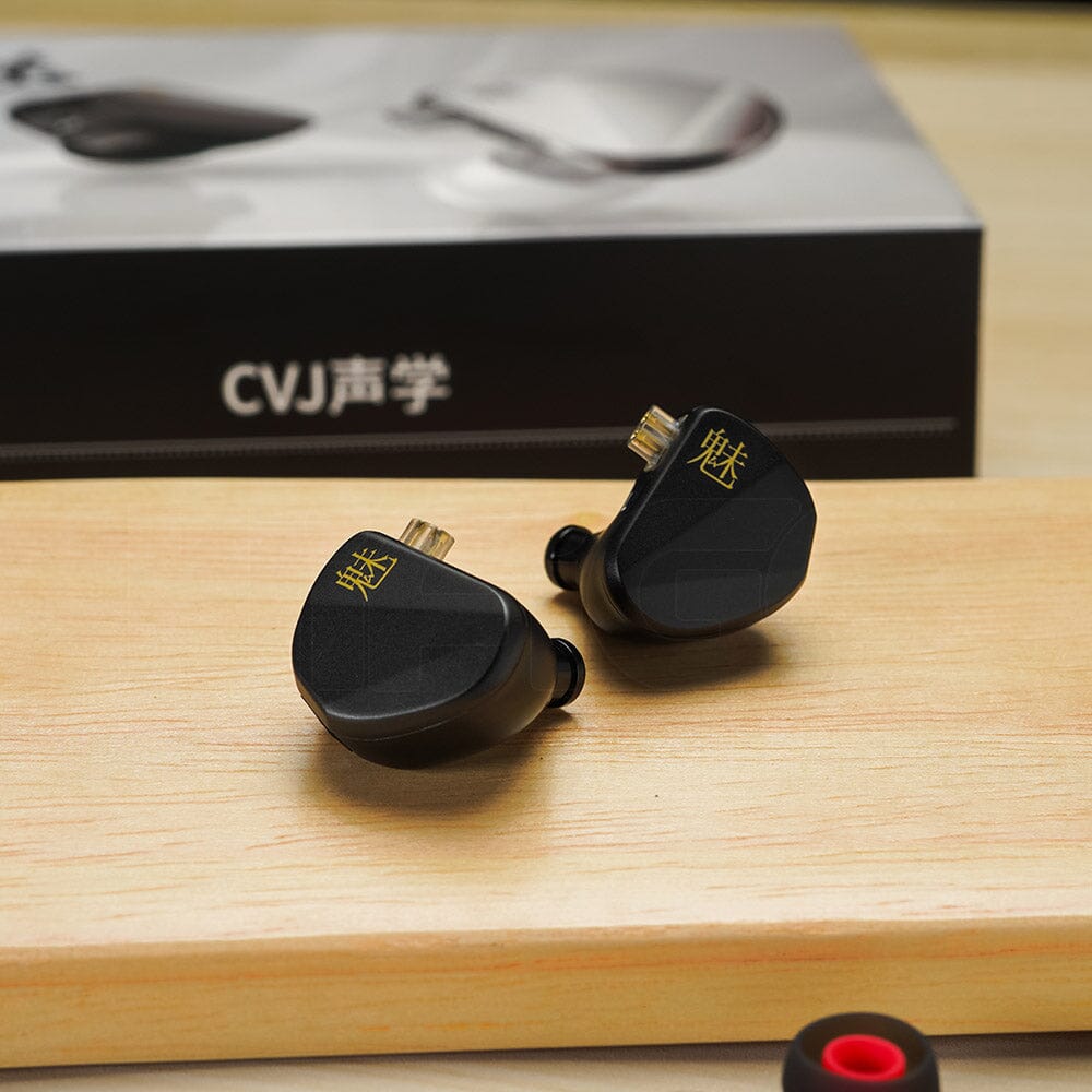 CVJ Mei 1DD + 2BA Knowles Balanced Armature Hybrid In-Ear Earphone Earphone HiFiGo 