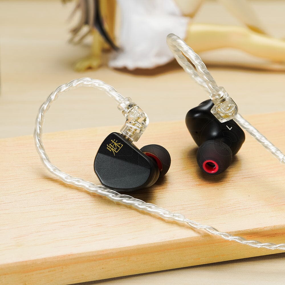 CVJ Mei 1DD + 2BA Knowles Balanced Armature Hybrid In-Ear Earphone Earphone HiFiGo 