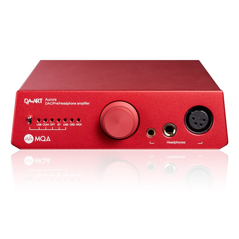 DAART Yulong Aurora MQA ESS9068AS*2 DAC Headphone Amplifier HiFiGo Aurora Red 
