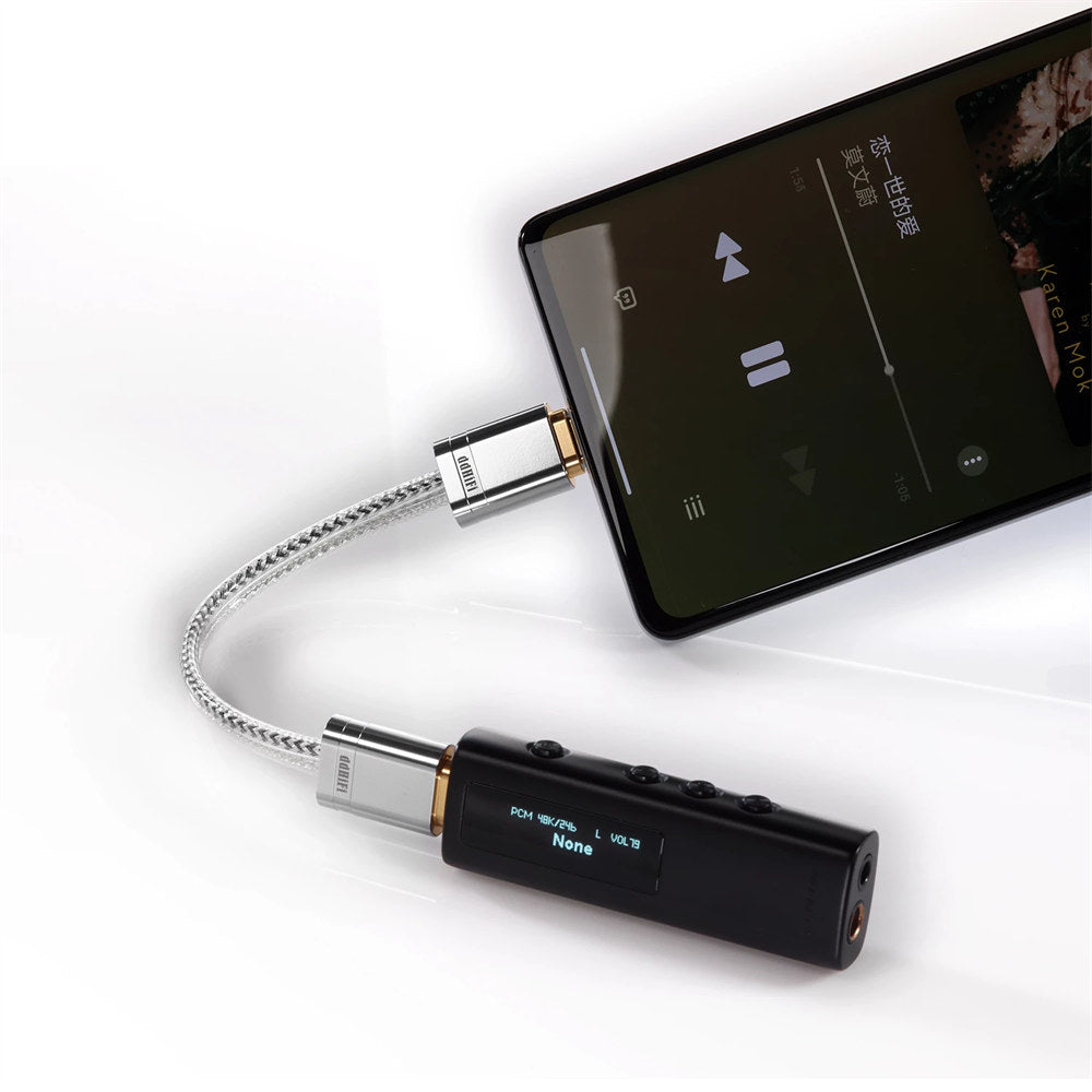 DD ddHiFi All-New Upgraded TC09S USB-C to USB-C OTG Data Cable HiFiGo 