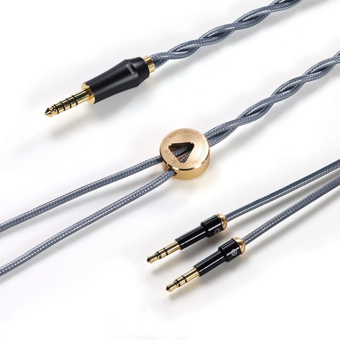 DD ddHiFi BC150B Double Shielded Silver Headphone Upgrade Cable HiFiGo Extended 3.5mm 145cm 