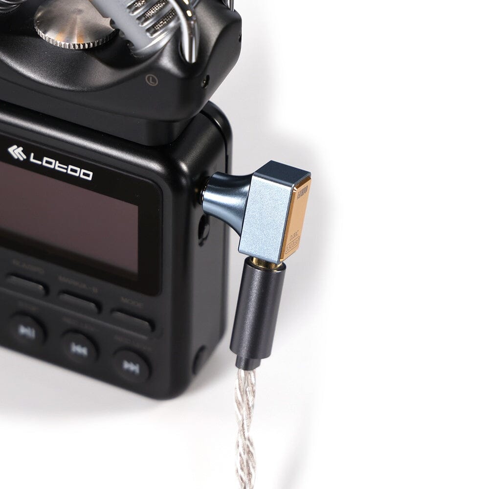 DD ddHiFi DJ30C All-New 3.5mm Female to 3.5mm Male Adapter Audio Adapter HiFiGo 