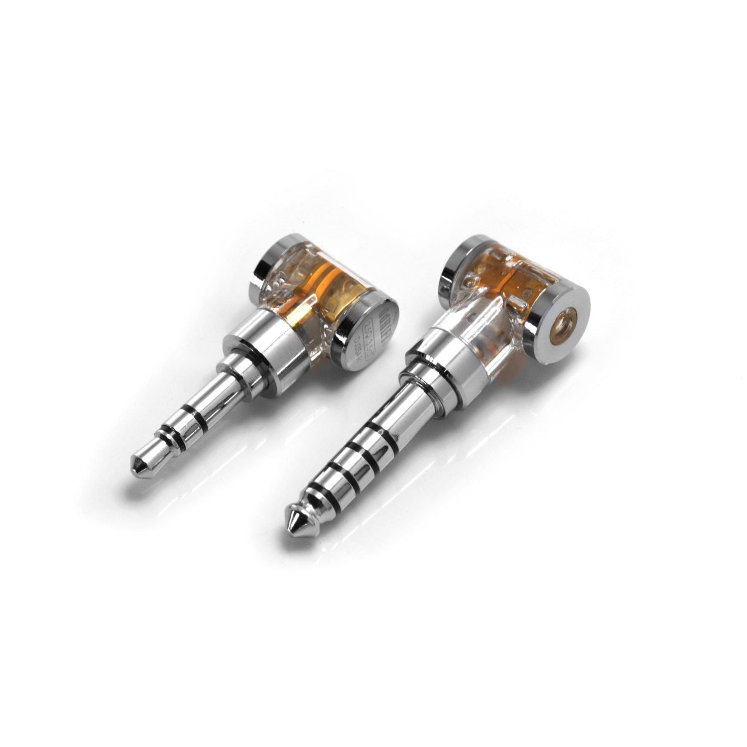 DD ddHiFi DJ35AR DJ44AR 2.5mm Balanced Female to 3.5mm / 4.4mm Male Adapter Rhodium Plated HiFiGo 