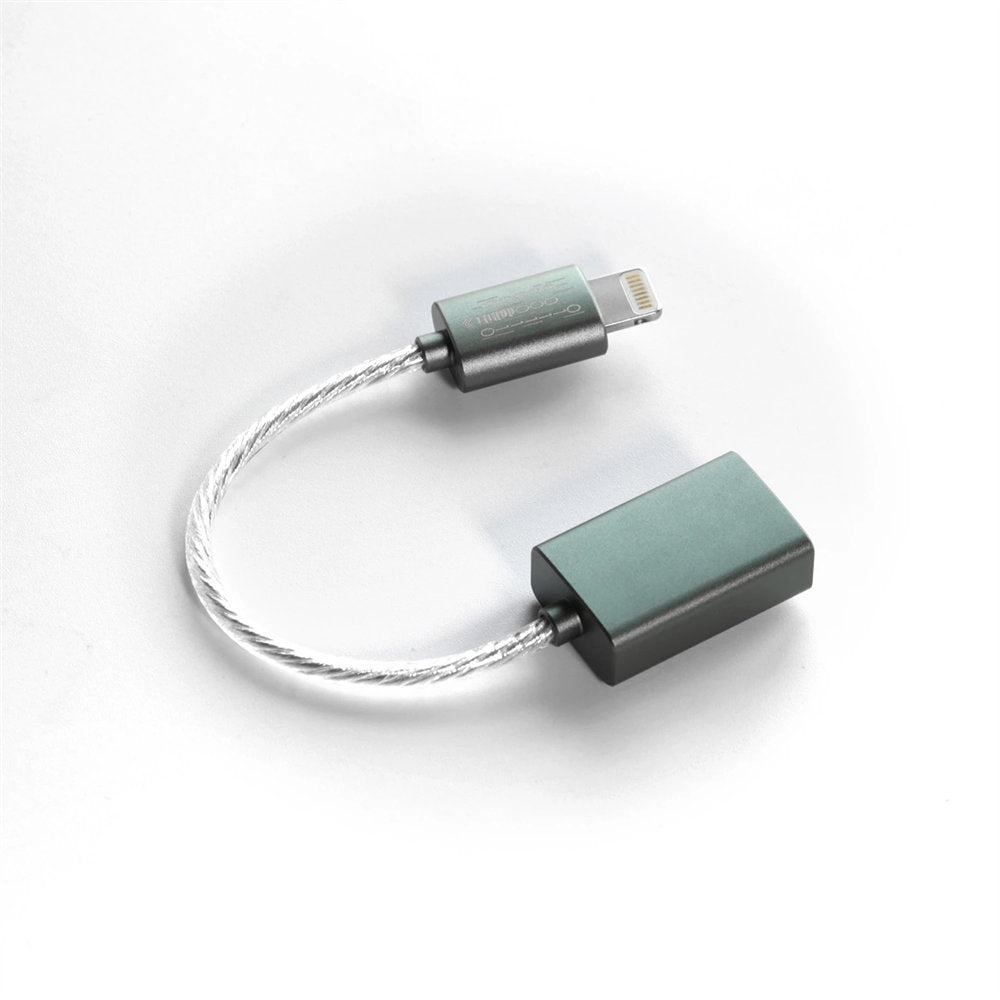 DD ddHiFi MFi06F Lightning to USB-A Female USB OTG Adapter Cable HiFiGo 