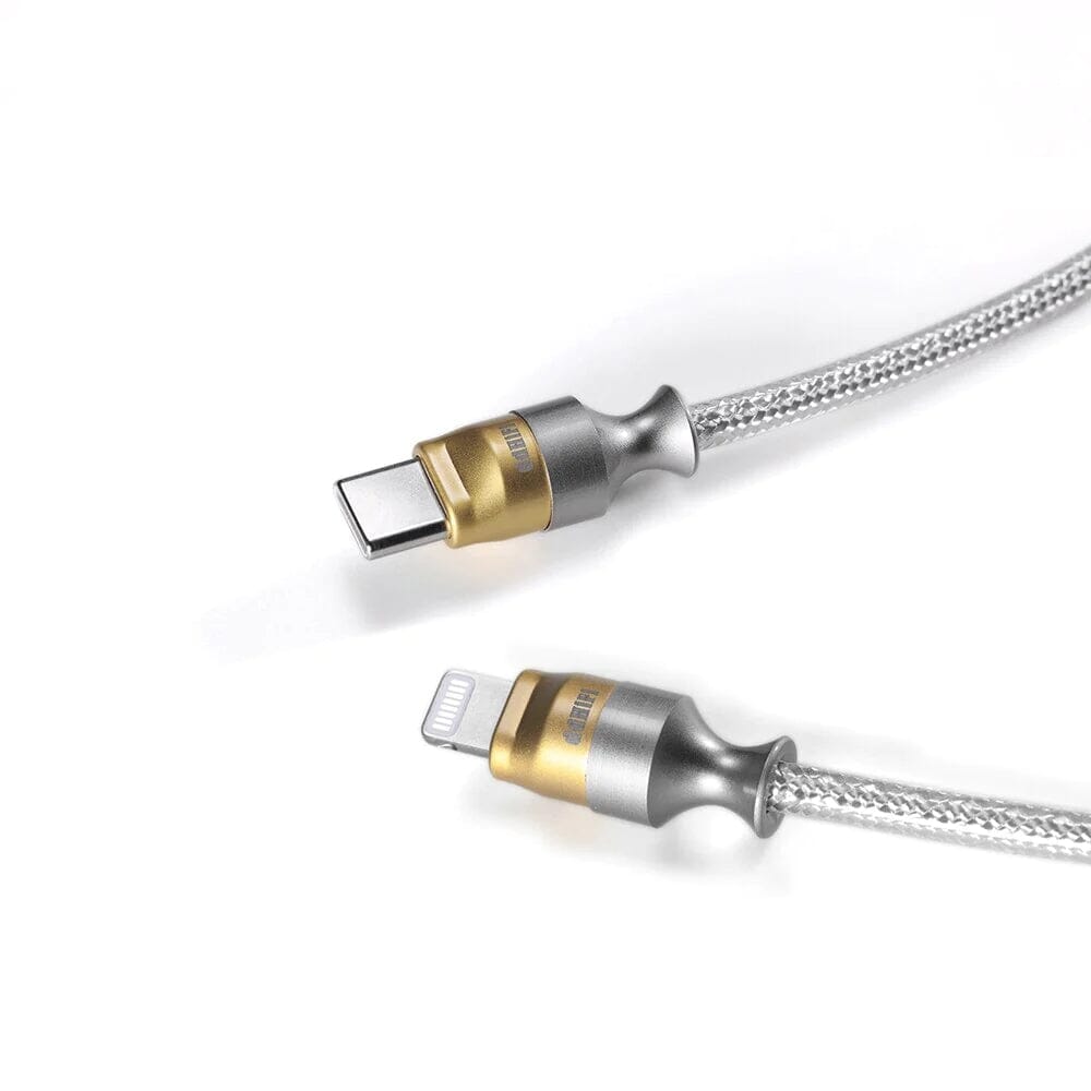 DD ddHiFi TC07S Nyx Series Silver Type-C To Type-C HiFi Audiophile USB OTG  Cable (10cm/ 50cm) — HiFiGo