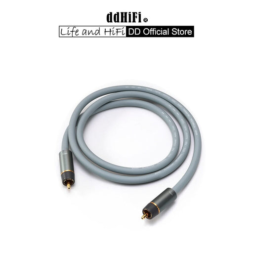 DD ddHiFi TC100S Portable Digital Interface & RC100C RCA OCC Coaxial Cable (Detachable Version of TC100-COA) Audio Cable HiFiGo 