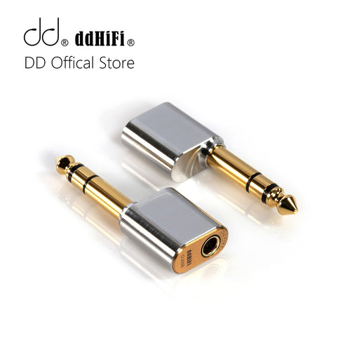DD HiFi DJ65B 6.35mm Male to 4.4mm Female Audio Adapter for Desktop Amplifier HiFiGo 