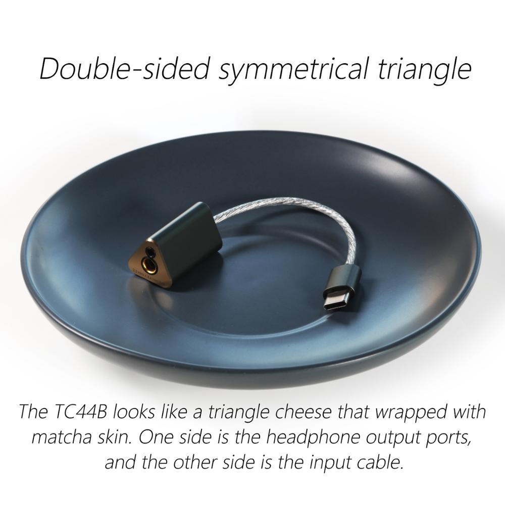 DDHiFi TC44B USB-C TypeC to 2.5mm/4.4mm Balanced DAC & Amplifier HiFiGo 