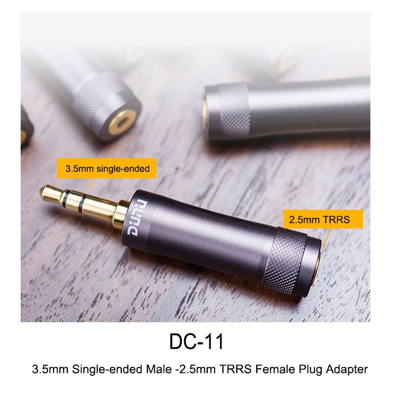 DUNU 3.5mm Male to 2.5mm Female Plug Adapter for Music Player HiFiGo DC11 3.5mm to 2.5mm 