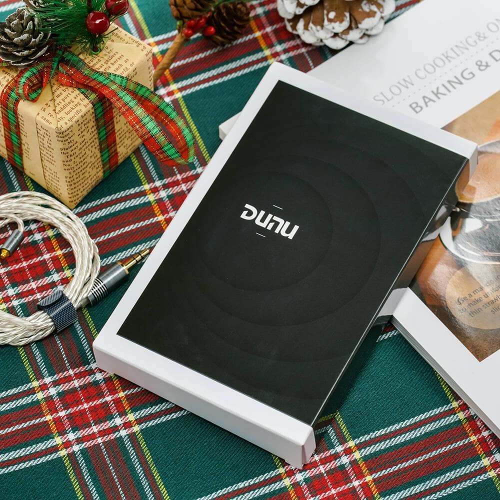 DUNU DUW-01/ DUW1 High-Purity Silver-Plated Copper (OFC) Litz Cable Speakers HiFiGo 