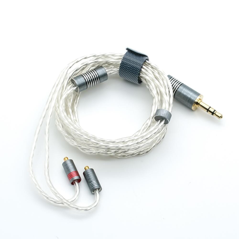 DUNU DUW-01/ DUW1 High-Purity Silver-Plated Copper (OFC) Litz Cable Speakers HiFiGo 