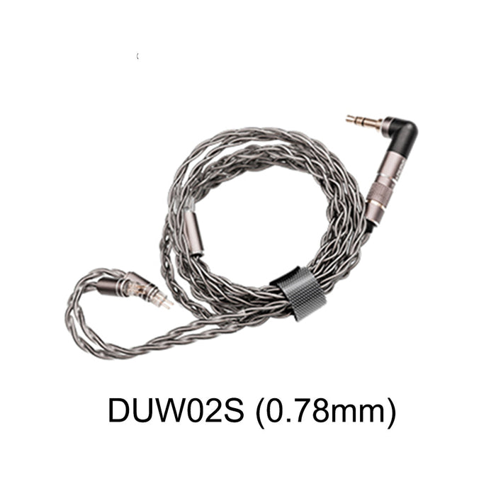 DUNU DUW02S DUW-02S High-purity Upgraded Earphone Cable HiFiGo 0.78mm 