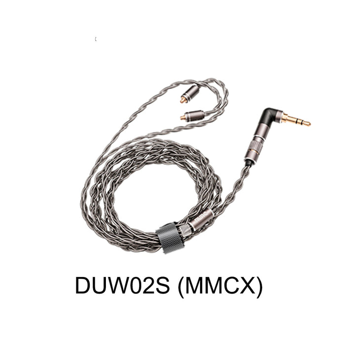 DUNU DUW02S DUW-02S High-purity Upgraded Earphone Cable HiFiGo MMCX 