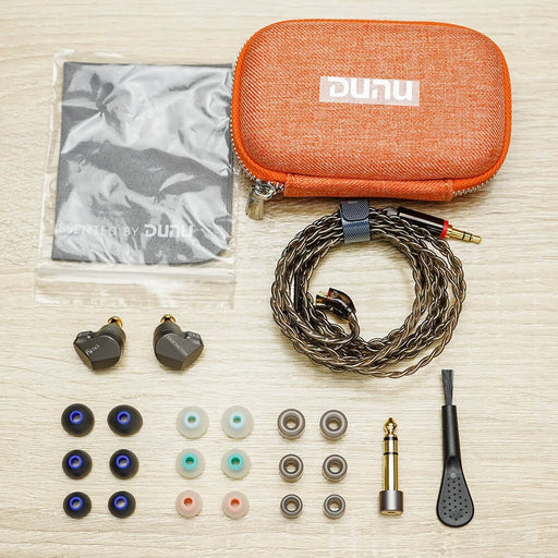 DUNU Kima Classic DLC Diaphragm Dynamic Driver IEMs Earphone HiFiGo 