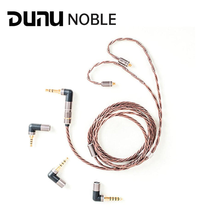 DUNU NOBLE 2.5/4.4/3.5mm Single-Ended Balanced Headphone Upgrade Cable MMCX/0.78 2Pin QDC HiFiGo 