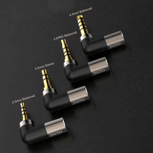 DUNU patented Quick-switch Modular plug 3.5 mm 2.5 mm 4.4 mm Connector HiFiGo 