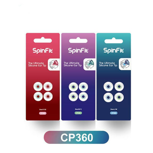 DUNU SpinFit CP360 Silicone Eartips for True Wireless Bluetooth Earphone Eartips HiFiGo 