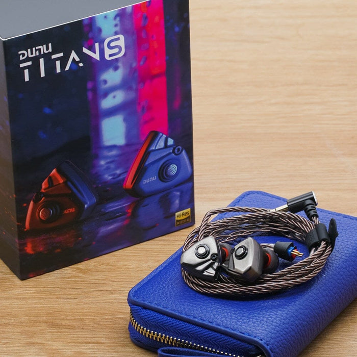 DUNU Titan S IEMs Classic Titan 11mm Single Dynamic Driver In-Ear