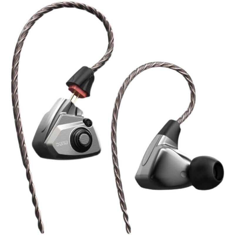 DUNU Titan S IEMs HiFiGo Grey + Gift DUNU DTC50 Type-C To 3.5 