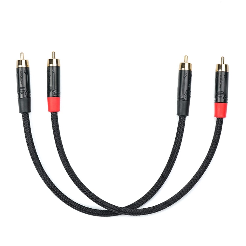 Fanmusic C003 RCA Audio Cable 25cm HiFiGo 