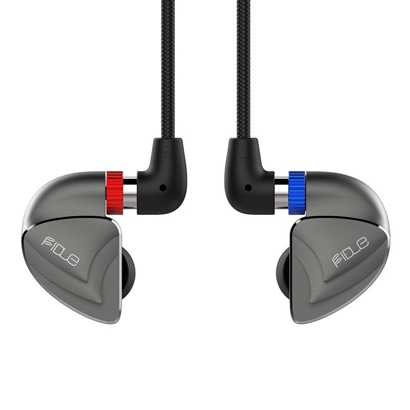 Fidue SIRIUS A91 Audiophile IEMs Reference-Class 4BA+Dynamic Circle Moving Iron HIFI Earphone Earpiece HiFiGo 