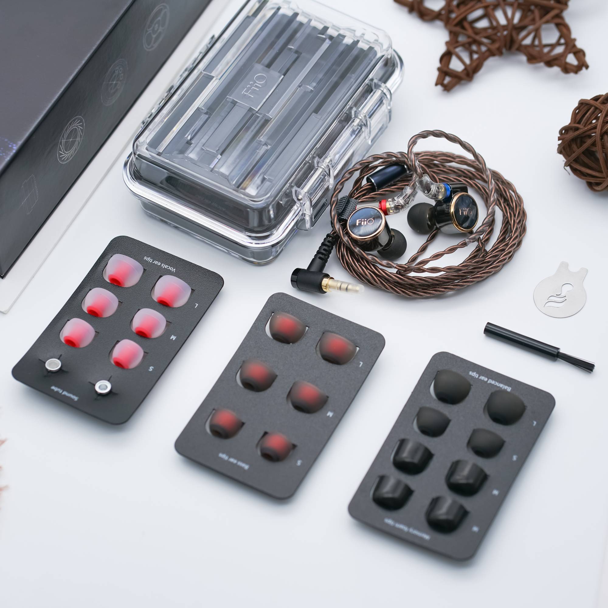 Fiio FD3 FD3 Pro DLC Diaphragm Dynamic Driver IEMs HiFiGo 