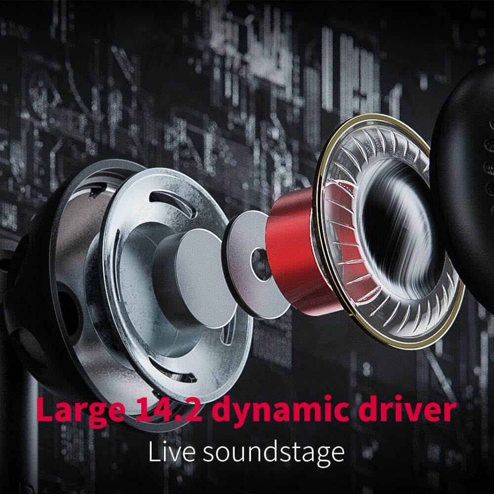 FiiO FF5 Carbon-based 14.2mm Dynamic Driver Earbuds Alumium Shell