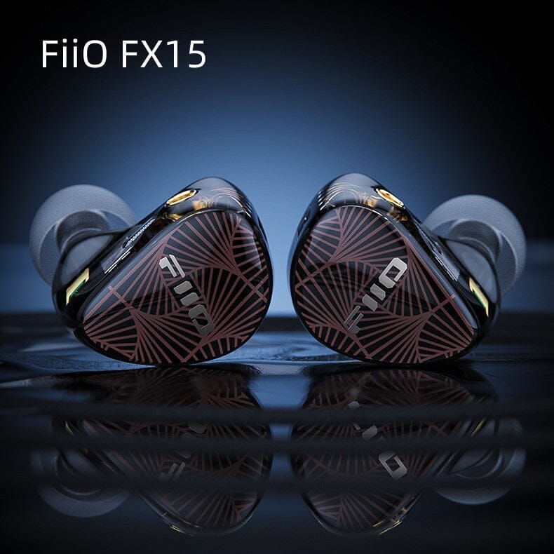 美品 正規品 Fiio FX15 （1DD+1BA+4EST（静電型）） FiiO FX15 4 Electrostatic+1DD+1BA Hybrid In-Ear Monitors