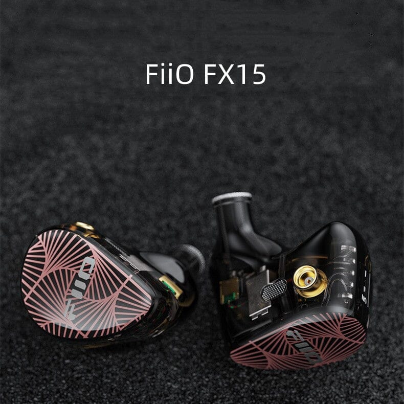 美品 正規品 Fiio FX15 （1DD+1BA+4EST（静電型）） FiiO FX15 4 Electrostatic+1DD+1BA Hybrid In-Ear Monitors