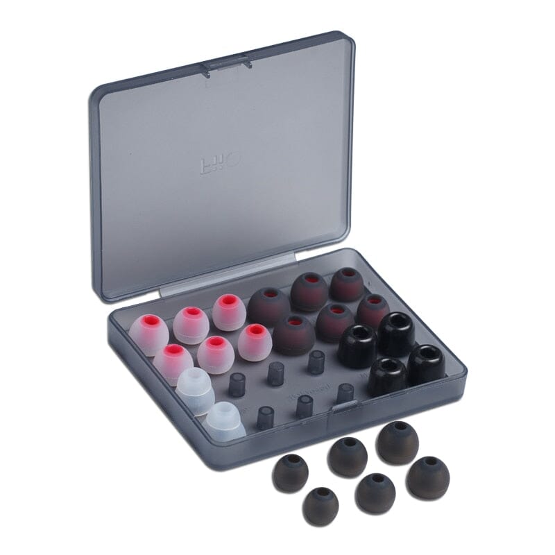 FiiO HS19 Silicone Replacement Eartips (12 Pairs) HiFiGo 