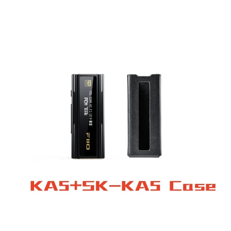 FiiO JadeAudio KA5 Portable USB DAC Headphone Amplifier & SK-KA5 Leather Case Headphone AMP DAC HiFiGo 