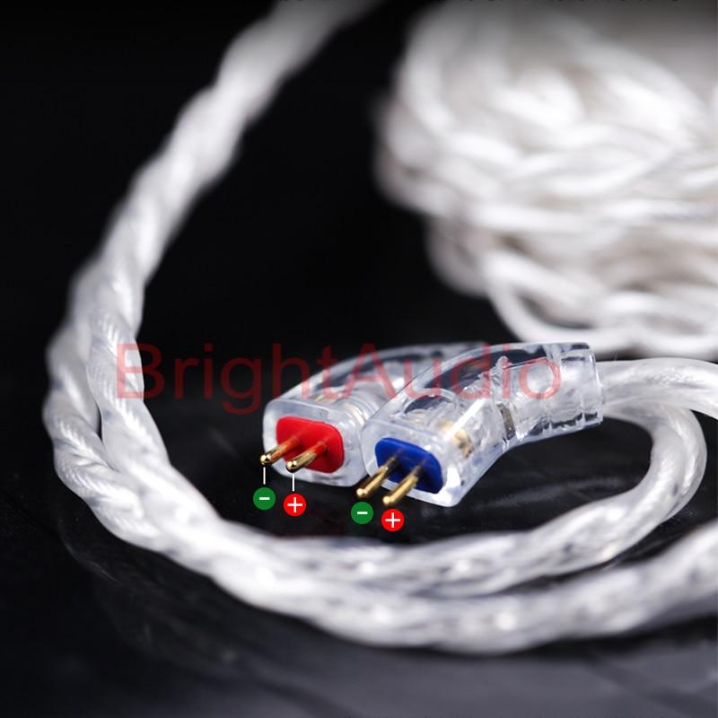 FiiO LS-2.5D LS-3.5D LS-4.4D 2.5/4.4mm 2-Pin 0.78mm Earphone Replacement Cable HiFiGo 