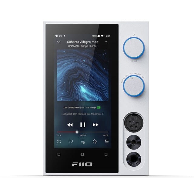 FiiO R7 Snapdragon 660 Android 10 Desktop Music Player Audio Player HiFiGo White-US 64GB 