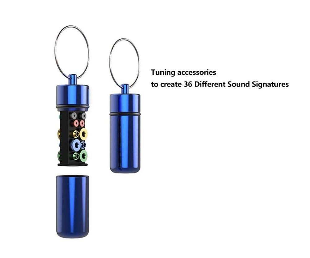 FORREST FLC8N Hybrid Dual Balanced Armature Dynamic Earphones HiFiGo 