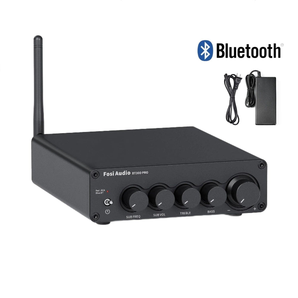 Fosi Audio BT30D PRO Bluetooth Sound Power Amplifier AMP HiFiGo 
