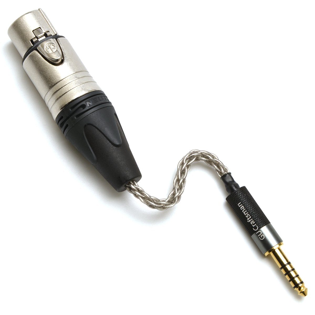 Gucraftsman 4pin XLR female to 4.4mm male adapter