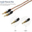 GUCraftsman 6N OCC Copper Headphone Cable hd700 4Pin XLR 2.5MM/4.4MM Balance HiFiGo 
