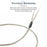 GUCraftsman 6N Silver Balance Headphone Upgrade Cable for Focal Utopia HiFiGo 