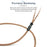 GUCraftsman 6N Single Crystal Copper Earphone Cables For Sony XBA-300AP/N3AP/N3BP JVC FX series/FD series/FW series HiFiGo 