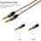 GUCraftsman 6N Single Crystal Copper Headphone Cable For Beyerdynamic T1 T5 2nd Amiron Clear Elear Elegia AH-D9200 AKT5P HA-SW02 HiFiGo 