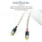 GUCraftsman 6N Single Crystal Silver Earphone Cables For Sony XBA-300AP/N3AP/N3BP JVC FX series/FD series/FW series HiFiGo 