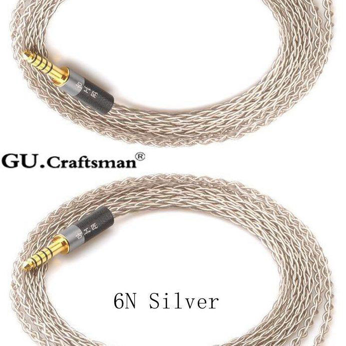 GUcraftsman Customized 6N OCC / Silver cable HiFiGo 