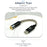GUCraftsman HIFI USB Type-C to Jack 3.5/2.5/4.4 Cable Adapter For Android Mobile Phone Huawei Xiaomi Oppo Vivo SAMSUNG HiFiGo 