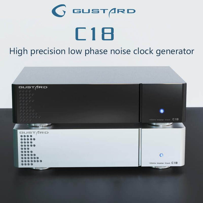 GUSTARD C18 10MHZ Constant Temper High Precision Low Phase Noise Clock HiFiGo 